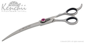 Dog Grooming Scissors: Kenchii Love 8 Inch Curved (20.32cm)