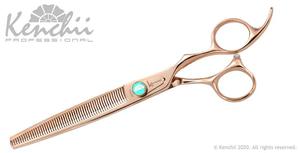 Dog Grooming Scissors: Kenchii Rose 7 Inch 54T Thinner (17.78cm)