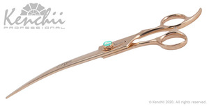 Dog Grooming Scissors: Kenchii Rose 8 Inch Curved (20.32cm)