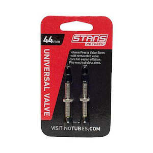 Stans Universal Tubeless Presta Valve 44mm Road / Carded Pair