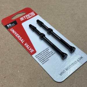 Stans Universal Aluminium Valve Stem (Pair)
