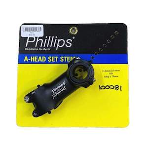 Phillips A-Head Set - 6 Degree 31.8/25.4mm Stem