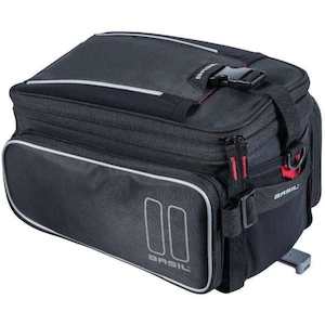 Basil Sport Design Trunkbag 7-15 Litre / MIK Carrier Plate / Black