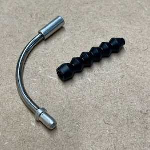 Cables: Clarks V-Pipe Brake Cable Guide with Rubber Boot / Each