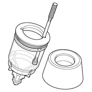 Brake Bleed Tools Fluid: Shimano TL-BR003 MTB Only Bleed Funnel with Oil Stopper
