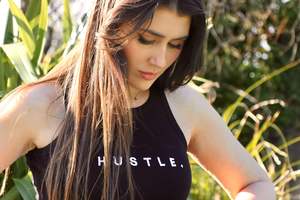 Hustle Apparel: The Power Tank - Obsidian