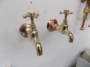 All: Sink and Bath Bib taps - out of the wall