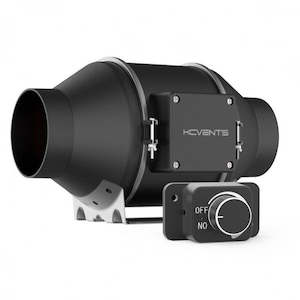 100mm EC Inline Fan w/controller