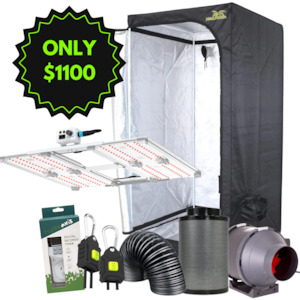 Starter Kits: LED Grow Tent Starter Kit 120x120x200cm