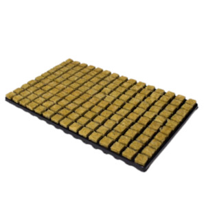 Substrates Growing Mediums: Cutilene Stonewool Tray - 25x25mm (Small)