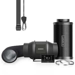 Starter Kits: AC Infinity 8"/200mm Carbon Filter Fan & Ducting Kit