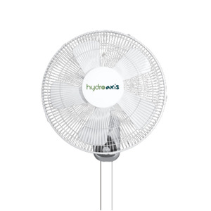 Fans: Hydro Axis Oscillating Wall Fan 16"