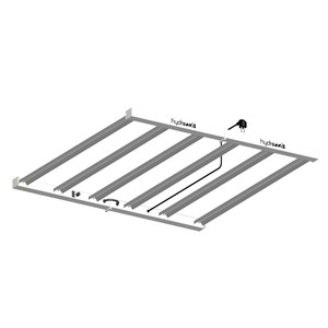 Lighting: Hydro Axis 720w 6-Bar LED Grow Light