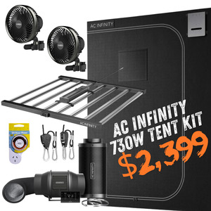 Starter Kits: AC Infinity 730w LED Grow Tent Kit