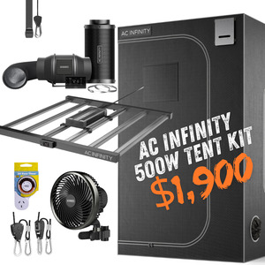 Starter Kits: AC Infinity 500w LED Grow Tent Kit