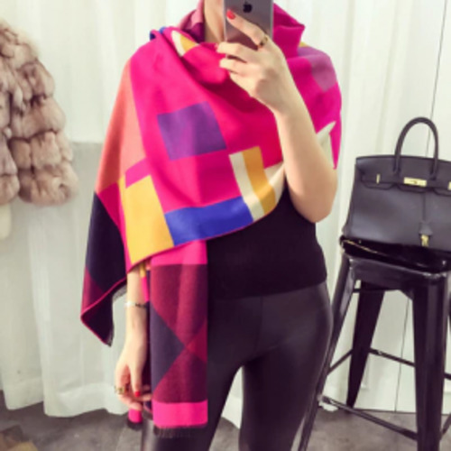 Products: Colour Matching Cashmere Like Cotton Scarf