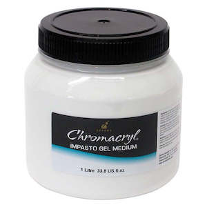 Chroma: Chromacryl Impasto Gel Medium 1 Litre
