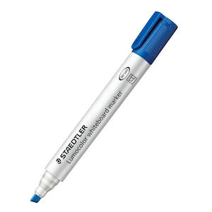 Staedtler Whiteboard Marker Lumocolor 351 B Chisel Tip Blue