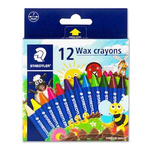 Staedtler: Staedtler Wax Crayons Pack of 12