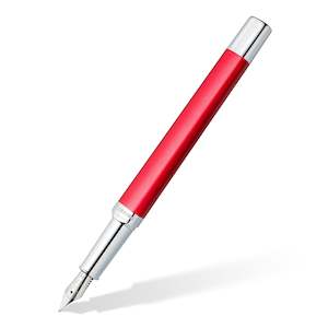 Staedtler: STAEDTLER® Triplus® Fountain Pen 474 Medium Nib Roaring Red
