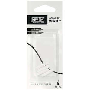 Liquitex 2-4mm Paint Marker Nibs Pack of 4