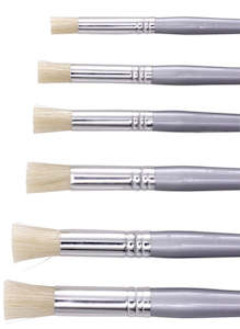 Jasart Hog Stencil Brushes