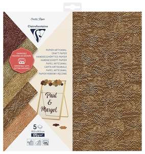 Clairefontaine Craft 170gsm 30.5x30.5cm Cutting Paper Pack of 5