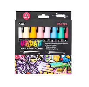 Marker Sets Medium Pastel Pack 8