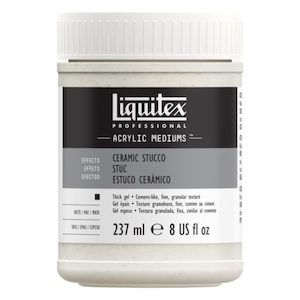 Liquitex: Liquitex 237ml Ceramic Stucco Effect Medium