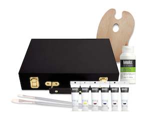 Liquitex: Liquitex Manhattan Wooden Box Art Painting Set