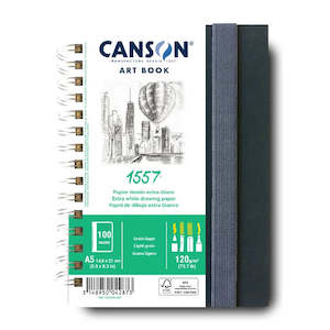 Canson 1557 A5P 120gsm 50 Sheet Art Book