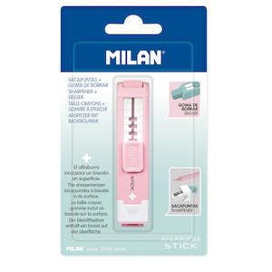 Milan Anti-bacterial Stick Sharpener Eraser