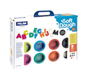 Milan Lots of Letters Soft Dough Play Kit
