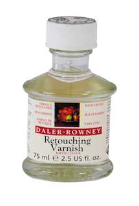Oil Colour: Daler Rowney Retouching Varnish 75ml