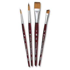Princeton Velvetouch Synthetic Professional Brushes Set Of 4