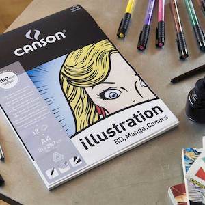 Canson: Canson Illustration A3 250g 12 Sheet Pad