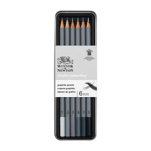 Winsor & Newton Studio Graphic Pencils Set of 6