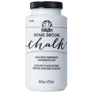 New Arrivals: FolkArt Home Decor Chalk 473ml White Adirondack Paint