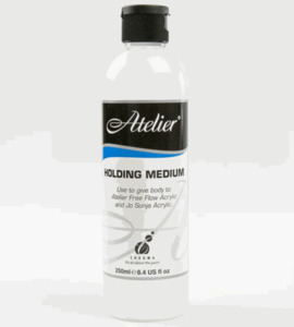 Paints Painting Accessories Mediums: Atelier Holding Medium 250ml