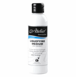 Paints Painting Accessories Mediums: Atelier Liquefying Medium Low Viscosity 250ml