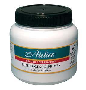 Paints Painting Accessories Mediums: Atelier Gesso Primer