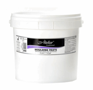 Paints Painting Accessories Mediums: Atelier Molding Paste 4 Litre