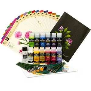 FolkArt Stroke Flowers Kit