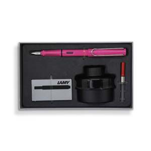 Lamy: Lamy E193 Pink Fountain Pen Gift Set