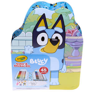 New Arrivals: Crayola Color & Sticker Bluey Kit 45 Piece