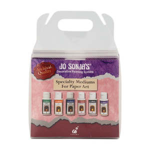 Paints Painting Accessories Mediums: Jo Sonja Specialty Mediums For Paper Art 6x60ml