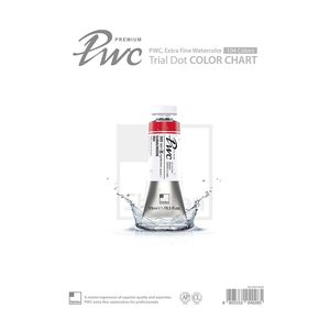 ShinHan PWC Extra Fine Watercolour Trial 104 Dot Chart