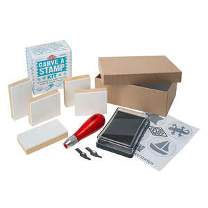 Printmaking Screen Printing Block Printing: Essdee Carve A Stamp Kit