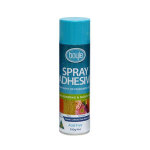 Craft Clay Modelling Resin Art: Boyle 411 350g Adhesive Spray
