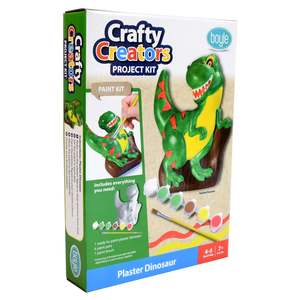 Kids Art Craft Learning: Boyle Crafty Creators Plaster Castle Project Kit